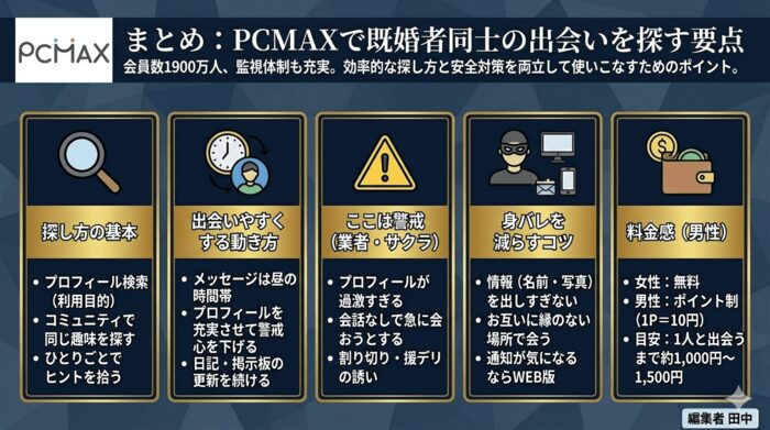 PCMAX以外のマッチングサービスおすすめ