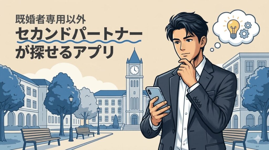 既婚者専用以外のマッチングサイト・アプリ